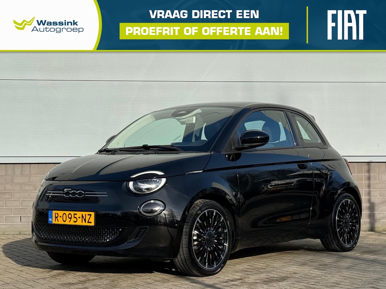 Fiat 500e - 42 kWh 118 pk Icon I 94% SOH I Panoramadak I Winterpack I 17 inch Velgen - AutoWereld.nl