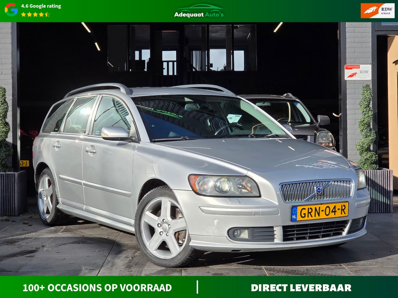 Volvo V50 - 2.5 T5 Summum|Trekhaak|Cruise|Airco|Stoelverwarming - AutoWereld.nl