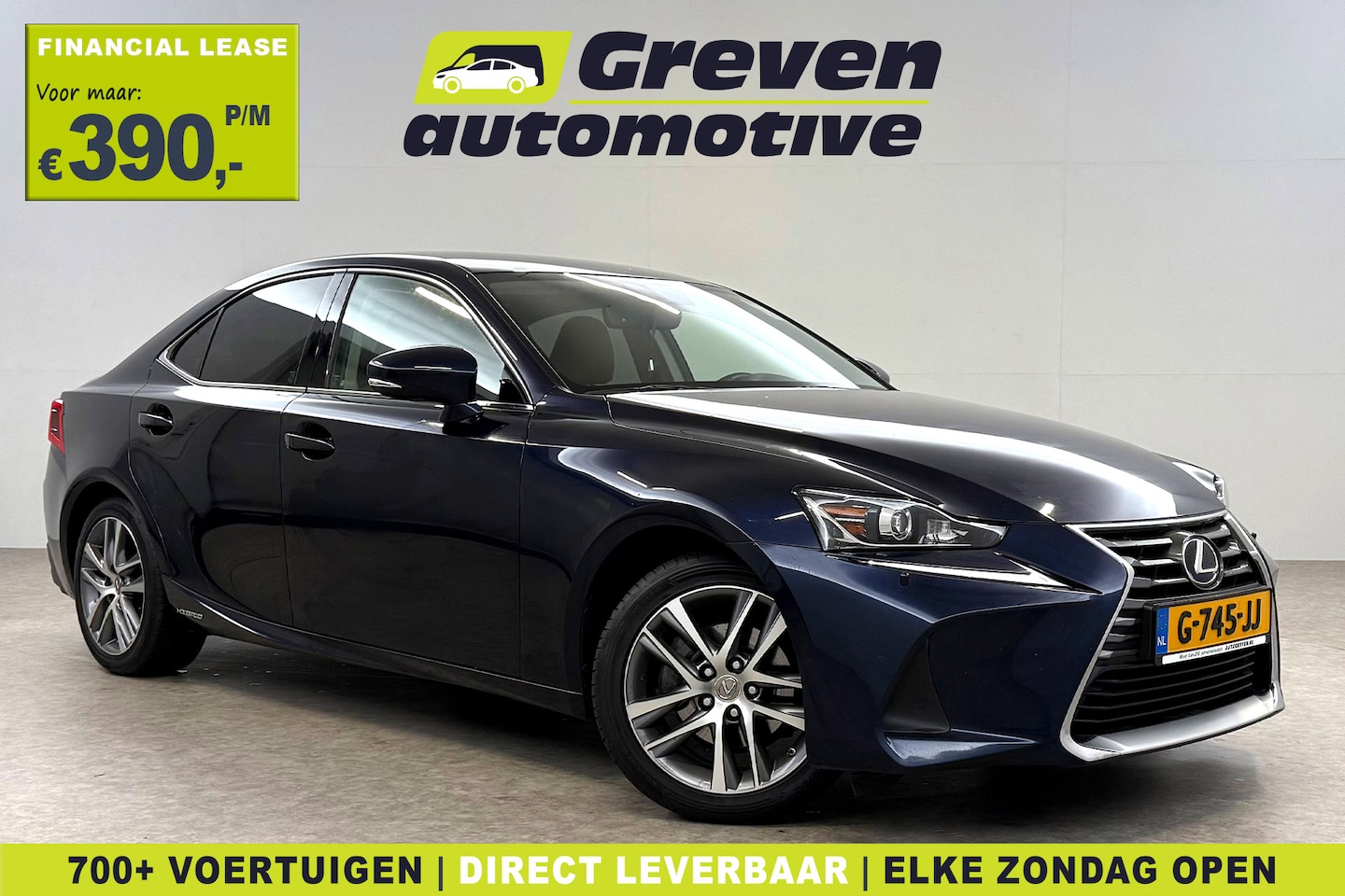 Lexus IS - 300 300h Hybrid Sport Edition | Camera | Cruise | LED | Navi | Parkeersens. | NAP - AutoWereld.nl