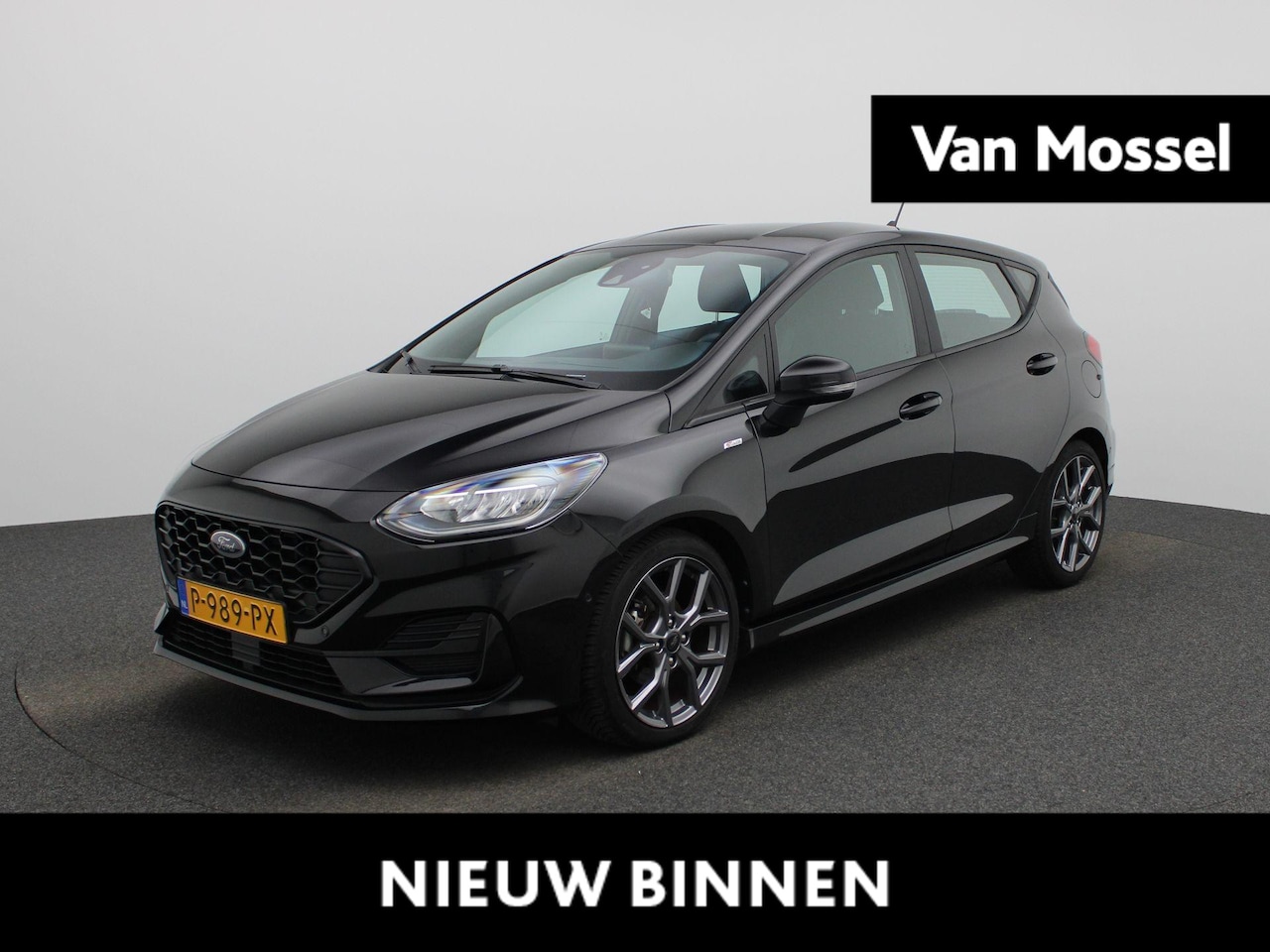Ford Fiesta - 1.0 EcoBoost Hybrid ST-Line ADAPTIEVE CRUISE | CAMERA | NAVIGATIE | WINTERPAKKET | APPLE C - AutoWereld.nl