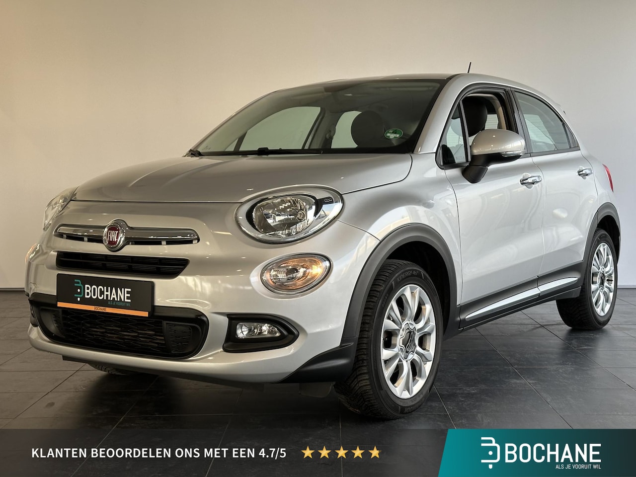 Fiat 500 X - 1.4 Turbo MultiAir PopStar AUTOMAAT | CLIMA | NAVIGATIE | KEYLESS ENTRY EN GO | ALL SEASON - AutoWereld.nl