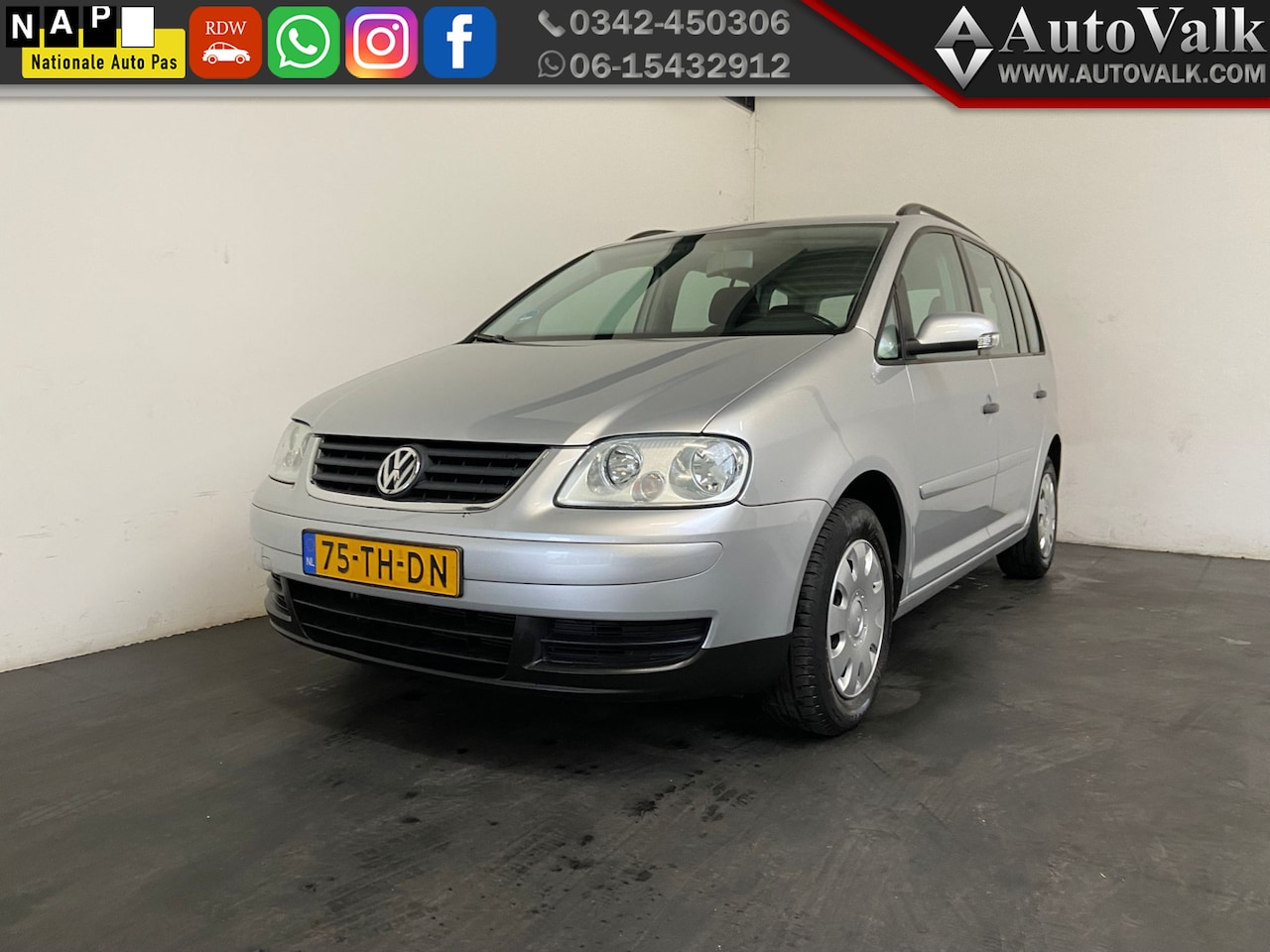 Volkswagen Touran - 1.6 Optive II 1.6 Optive II - AutoWereld.nl