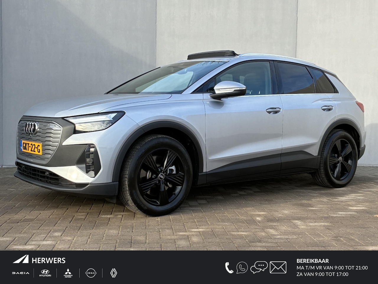 Audi Q4 e-tron - 45 quattro Edition 82 kWh / Fabrieksgarantie t/m 09-2028/100.000km / SOH 100% / Navigatie - AutoWereld.nl