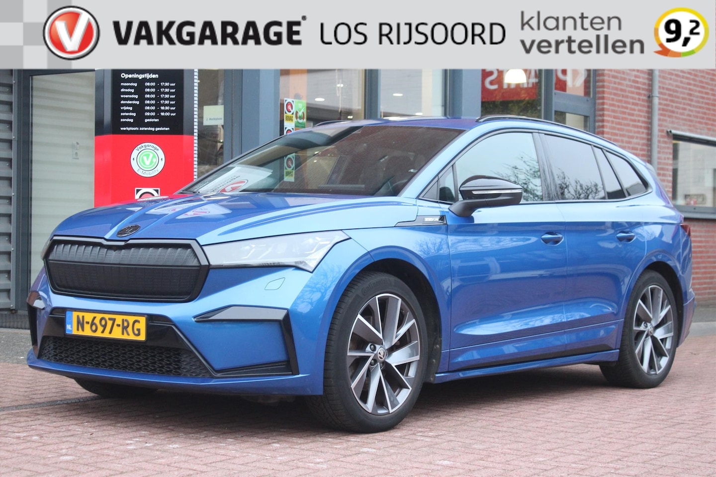 Skoda Enyaq iV - 60 *Sportline* | Carplay | Cruise & Climate Control | Stoel & Stuur verwarming | PDC | Pri - AutoWereld.nl