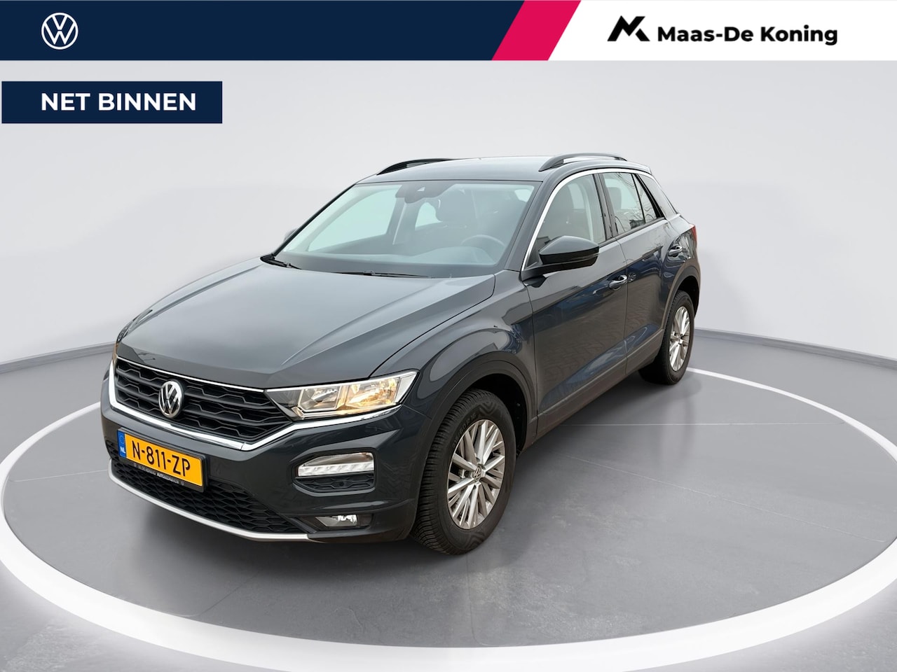 Volkswagen T-Roc - 1.0TSI/110PK Style · Navigatie · Achteruitrijcamera · Adaptive Cruise Control · 16'''velge - AutoWereld.nl