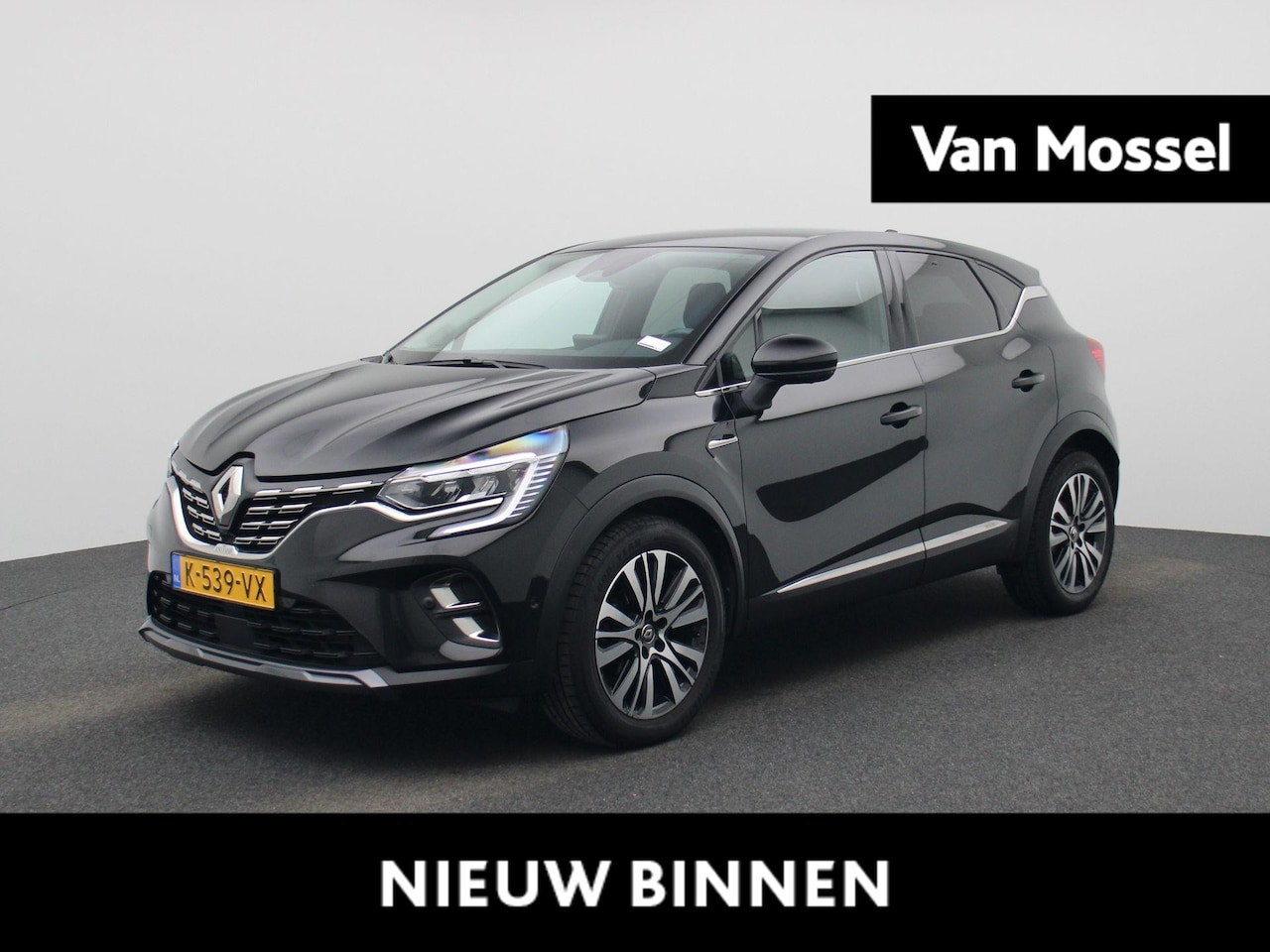 Renault Captur - 1.3 TCe 140 Initiale Paris | Automaat | Leder | Navigatie | Stoel verwarming | Apple carpl - AutoWereld.nl