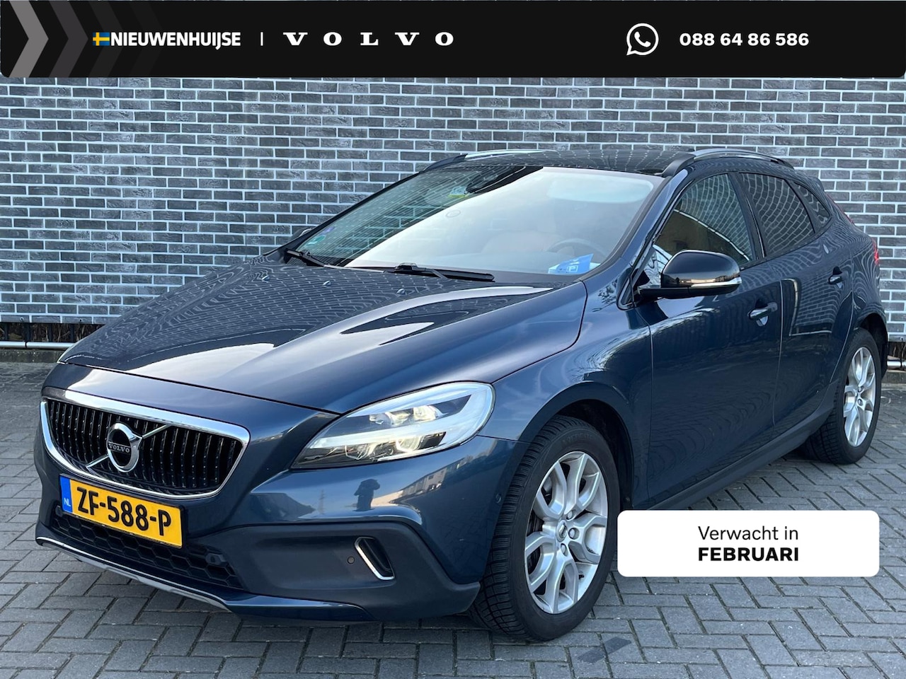 Volvo V40 Cross Country - 1.5 T3 Polar+ Luxury 1.5 T3 Polar+ Luxury - AutoWereld.nl