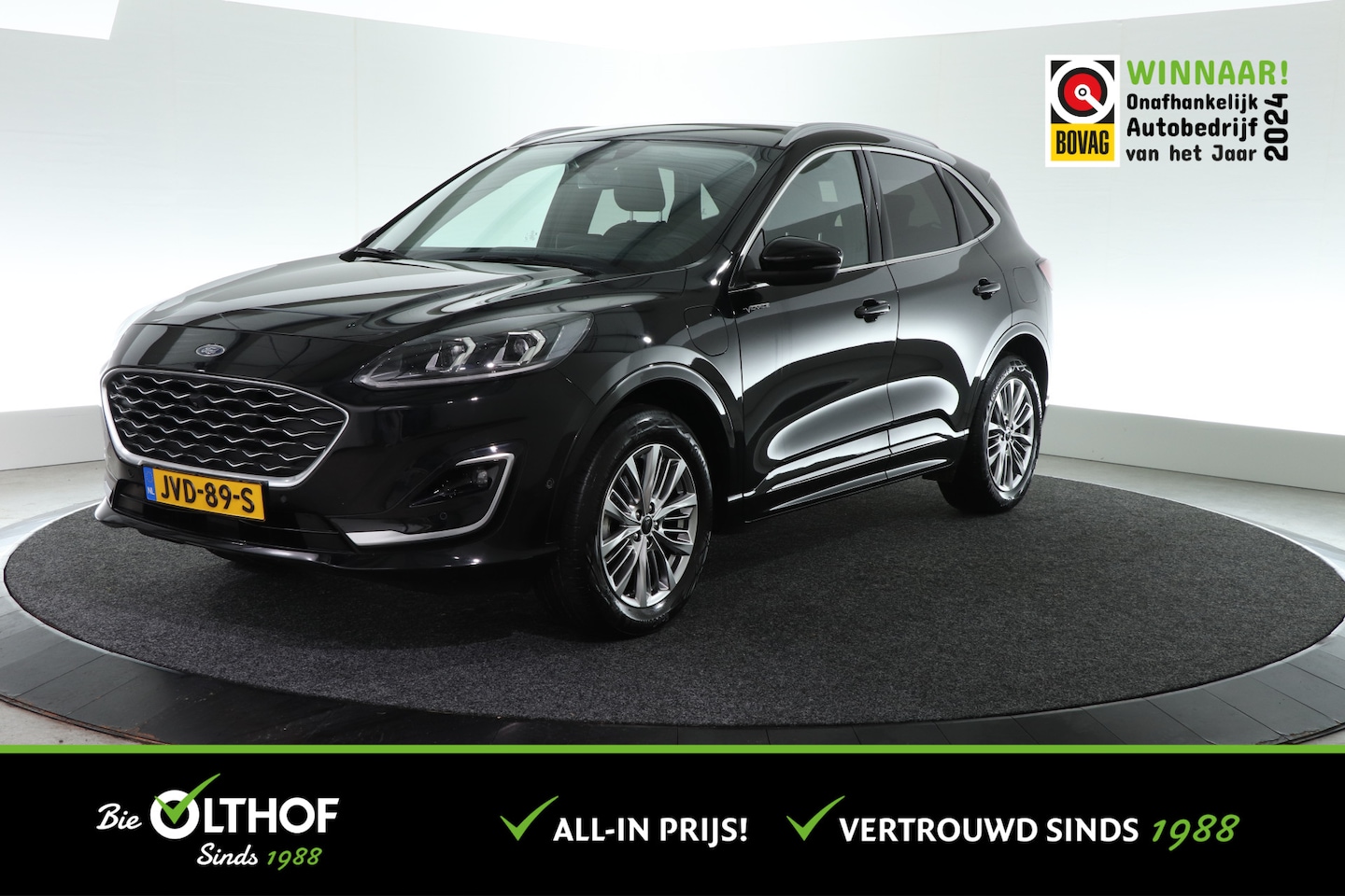Ford Kuga - 2.5 PHEV Vignale | TREKHAAK | ADAP. CRUISE | STOEL-STUURVERW. | - AutoWereld.nl