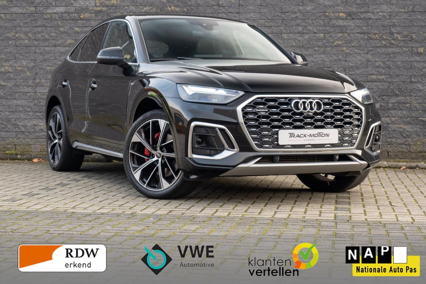 Audi Q5 Sportback - 50 TFSI e s-line Black & Black - AutoWereld.nl