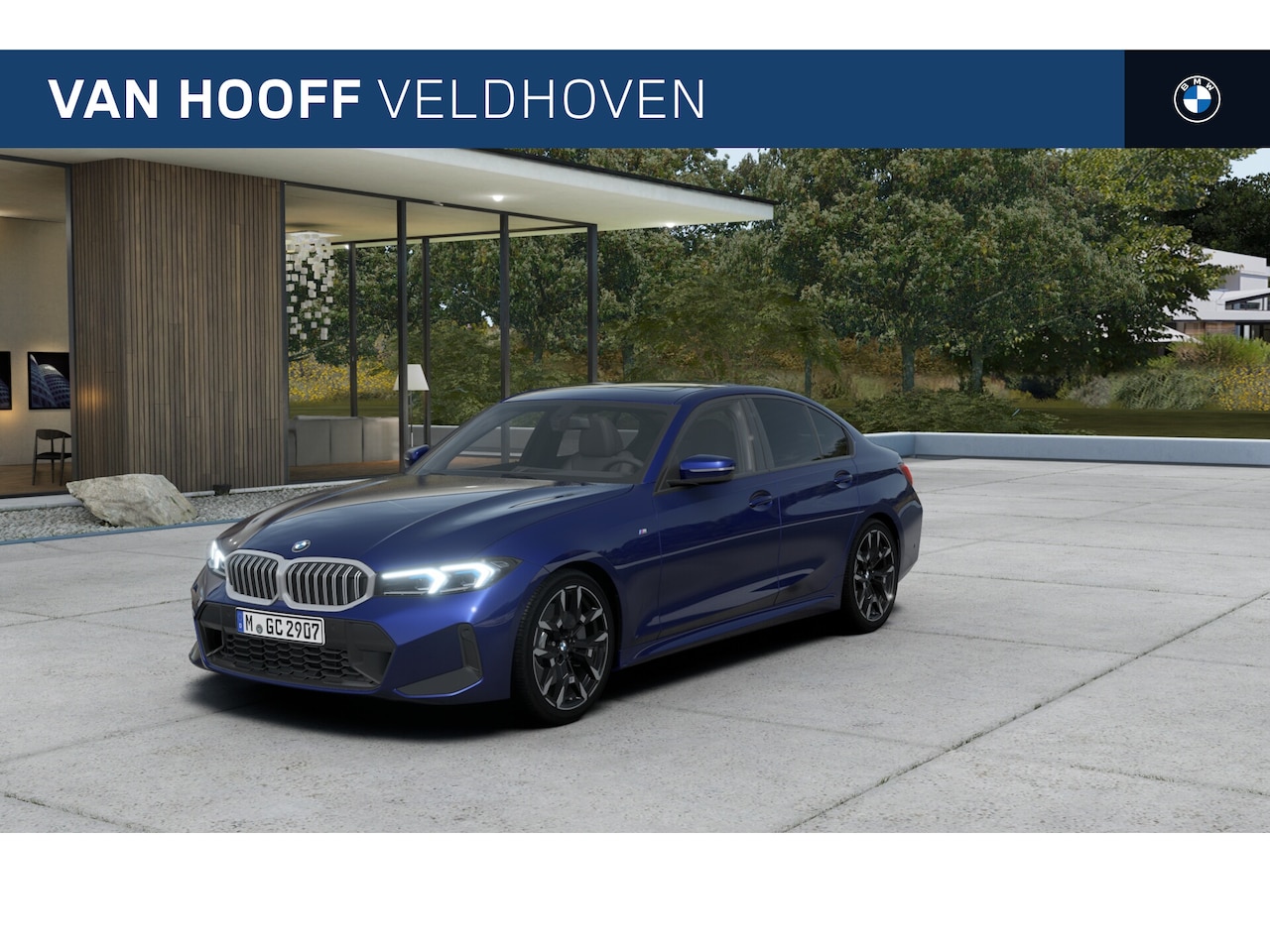 BMW 3-serie - 320i M Sport Automaat / Schuif-kanteldak / Trekhaak / Sportstoelen / Comfort Access / Adap - AutoWereld.nl
