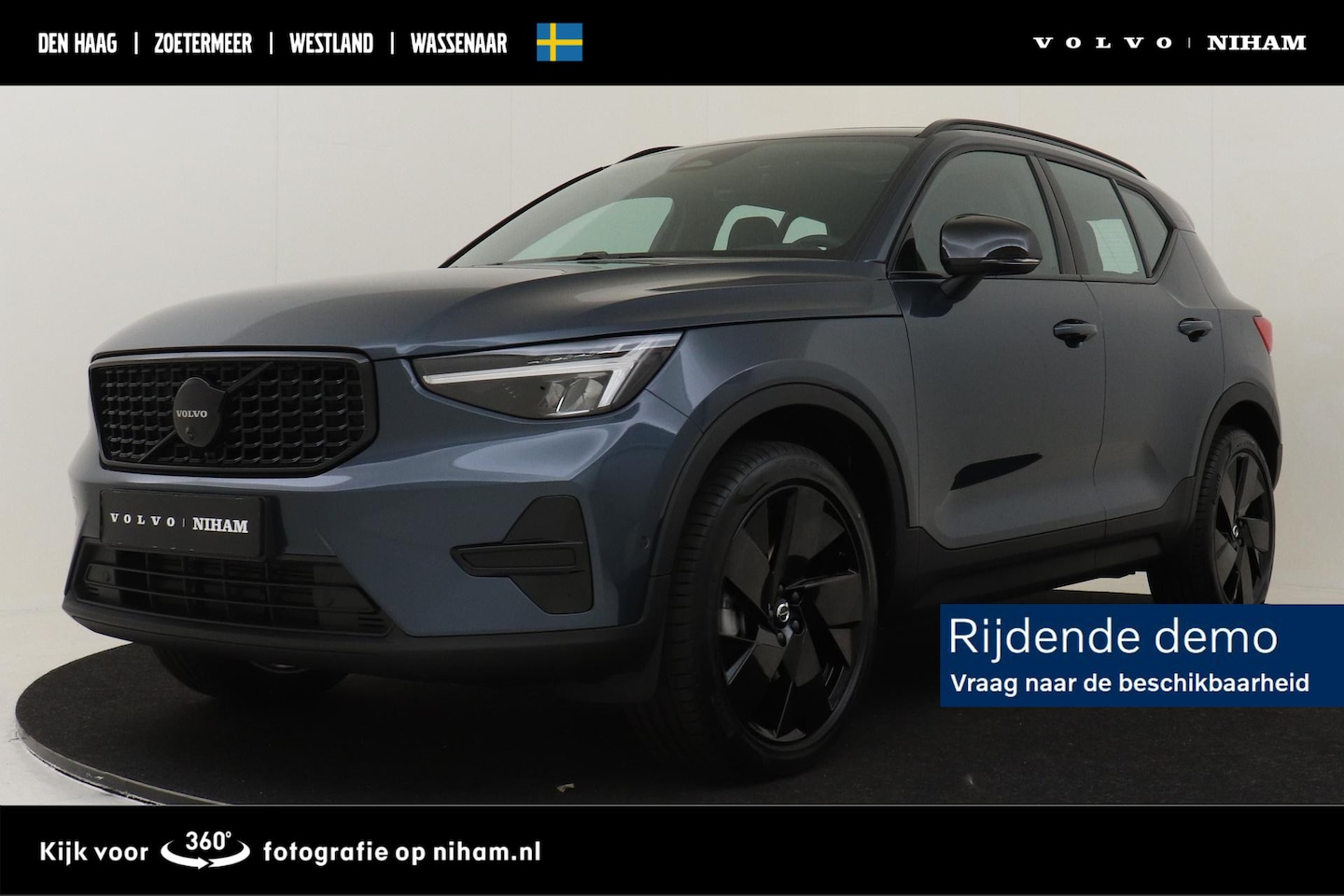Volvo XC40 - B4 (M-HYBRID) PLUS BLACK EDITION -PANO.DAK|HARMAN/KARDON|360°CAM|POWER-SEATS|20" - AutoWereld.nl