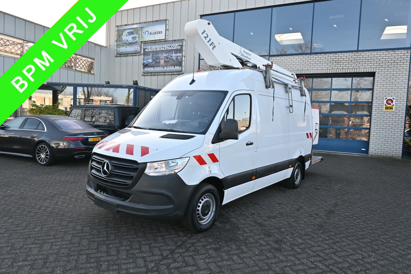 Mercedes-Benz Sprinter - 316 CDI L2H2 Hoogwerker, Lift, France Elevateur 121FT - AutoWereld.nl