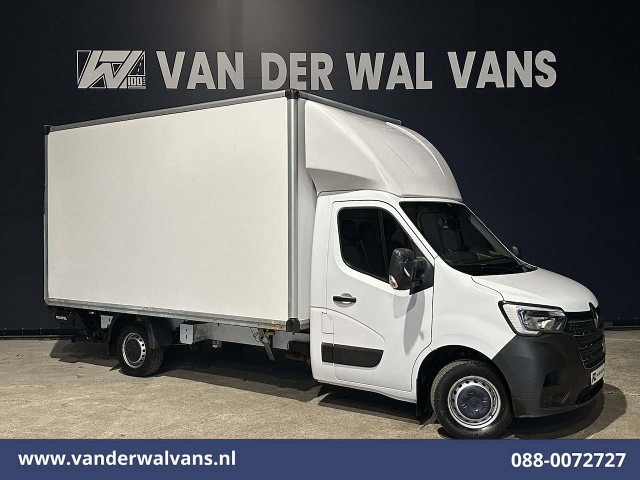 Renault Master - 2.3 dCi 146pk Bakwagen Laadklep Euro6 Airco | LED | Cruisecontrol Bijrijdersbank - AutoWereld.nl