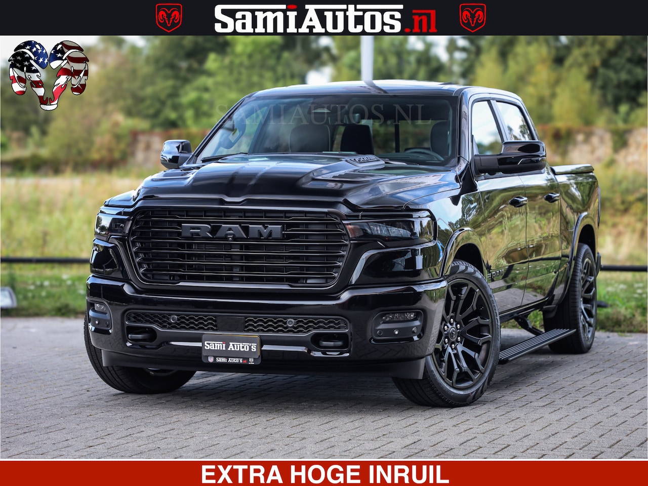 Dodge Ram 1500 - Night Premium | Full Option | De Meest Luxe Pick-Up in zijn Klasse | Comfortabele Dubbele - AutoWereld.nl