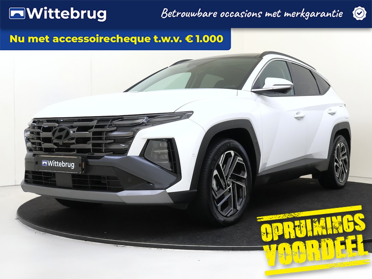 Hyundai Tucson - 1.6 T-GDI PHEV Premium Sky PANORAMADAK SCHUIF/KANTEL | LEDER | MATRIX LED VERLICHTING p4 - AutoWereld.nl