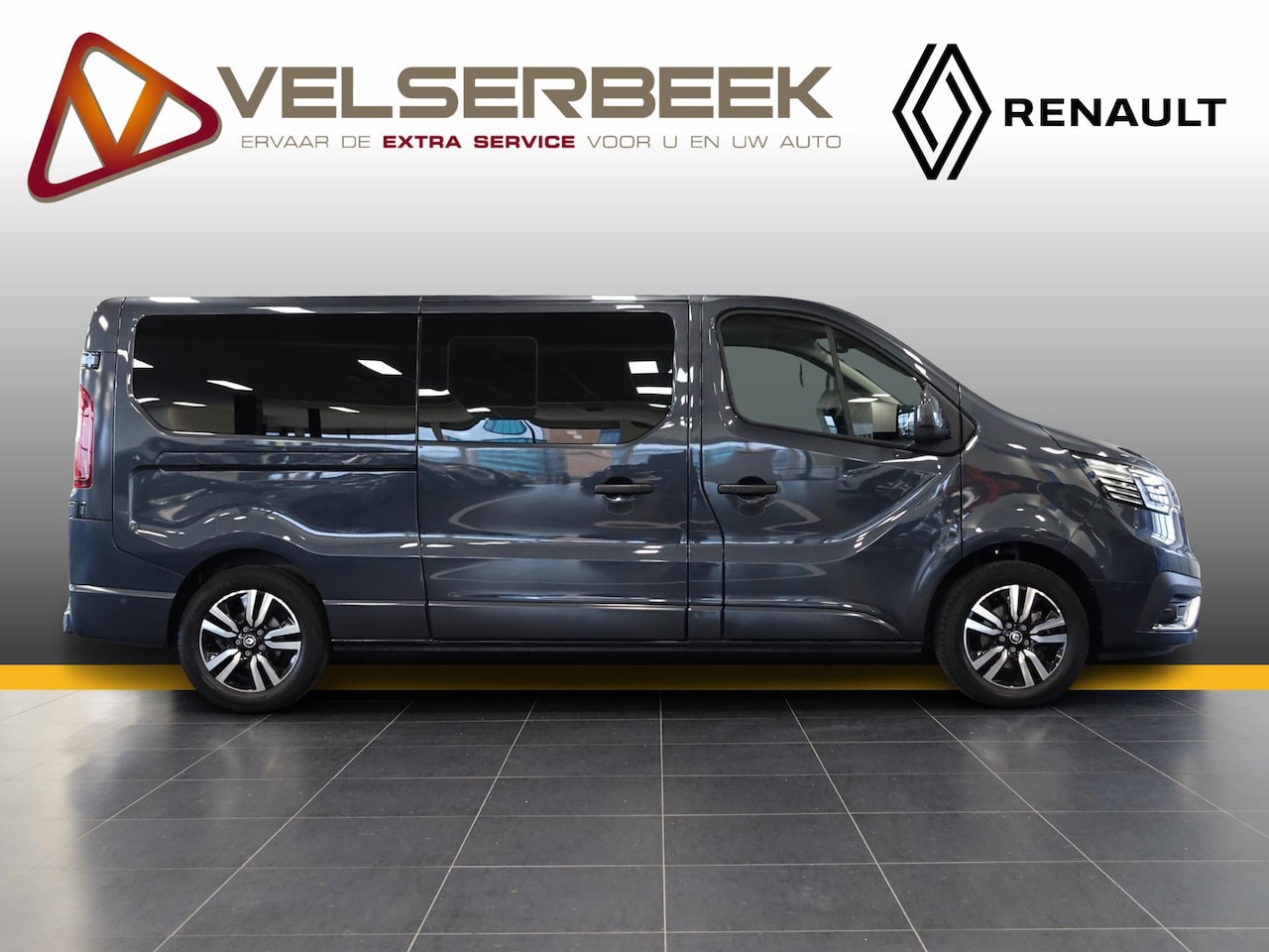 Renault Trafic - 2.0 dCi 170 L2H1 DC*Automaat/Trekhaak/LMV/Carplay* - AutoWereld.nl