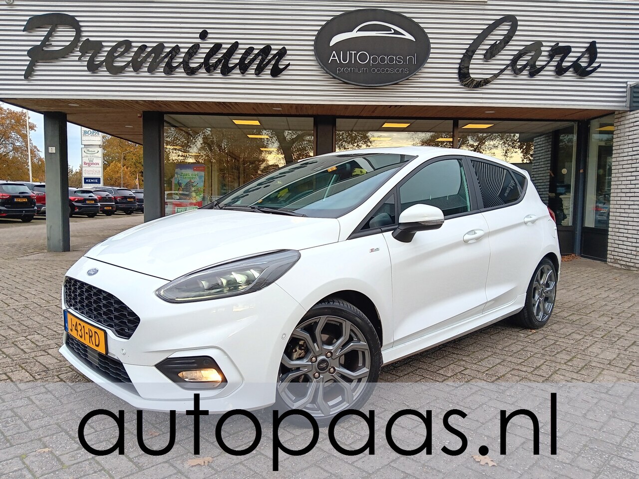 Ford Fiesta - 1.0 EcoBoost ST-Line X|ADAPT CR|WINTERPACK|CAMERA|TREKHAAK|B&O|Vol opties - AutoWereld.nl