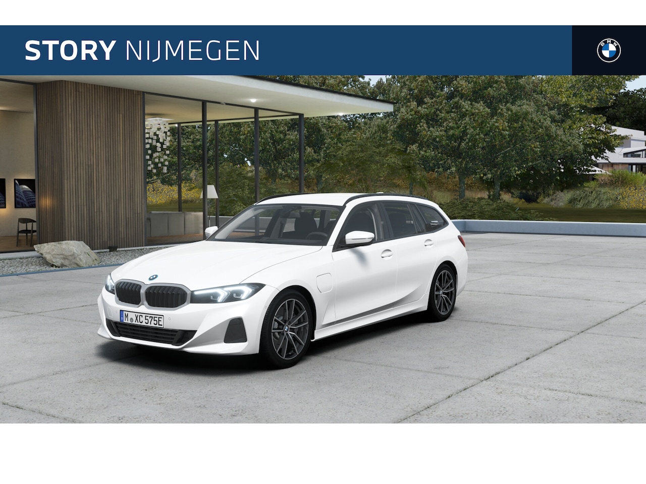 BMW 3-serie Touring - 330e M Sport Automaat / Trekhaak  / Achteruitrijcamera / Parking Assistant / Live Cockpit - AutoWereld.nl