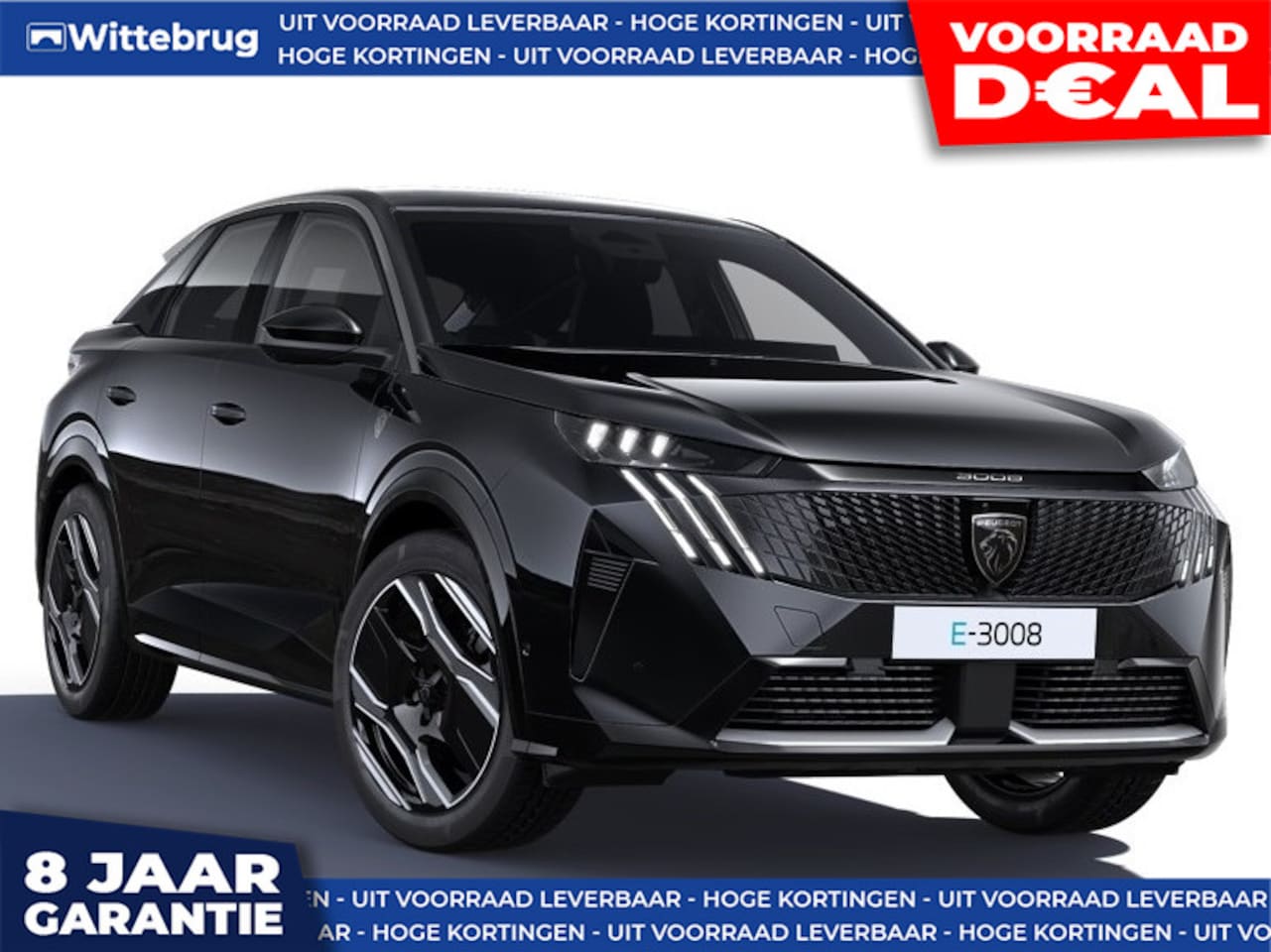 Peugeot e-3008 - GT Avantage 210 73 kWh DIRECT RIJDEN - 20" VELGEN - 8 JAAR GARANTIE - AutoWereld.nl