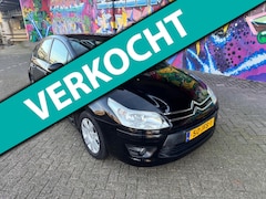 Citroën C4 - 1.4 16V Prestige navigatie airco elektrische ramen sport velgen zeer leuke auto nette staa