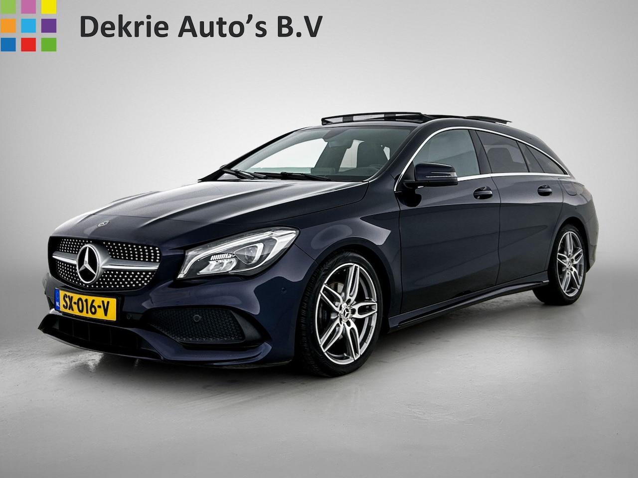 Mercedes-Benz CLA-klasse Shooting Brake - 180 Automaat Business Solution AMG Style / Panorama-dak / Airco / Cruise-ctr. / Camera / s - AutoWereld.nl