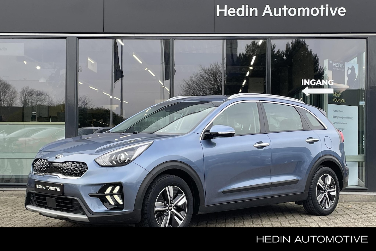 Kia Niro - 1.6 GDi Hybrid DynamicLine | Adaptieve Cruise Control | Camera | Parkeersensoren | Navigat - AutoWereld.nl