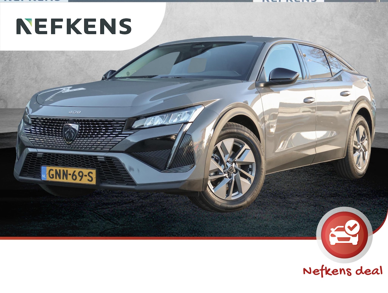 Peugeot 408 - Allure Hybrid 136 pk Automaat | Camera | LED koplampen | Keyless entry - AutoWereld.nl