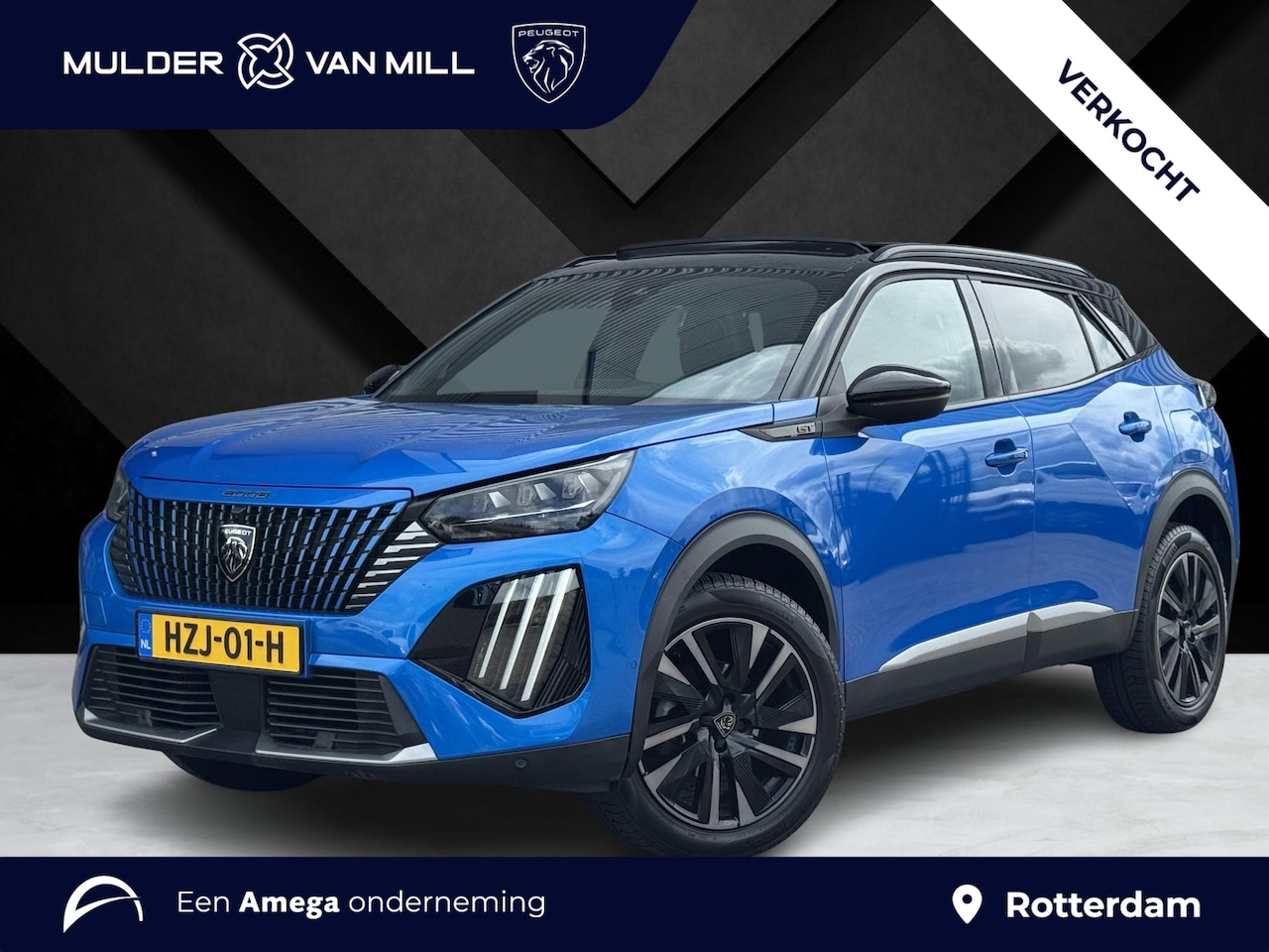 Peugeot 2008 - GT Pack 1.2 Turbo 130pk EAT8 |  SCHUIF/KANTELDAK | ALCANTARA INTERIEUR | NAVI | 360° CAMER - AutoWereld.nl