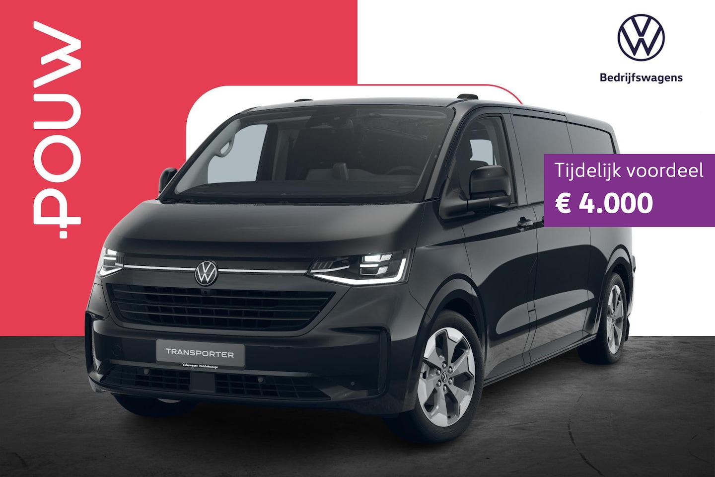 Volkswagen Transporter - 2.5 eHybrid 233pk AUT L2H1 32 Bulli | LMV 19'' | Trekhaak Elek. Uitklapbaar - AutoWereld.nl