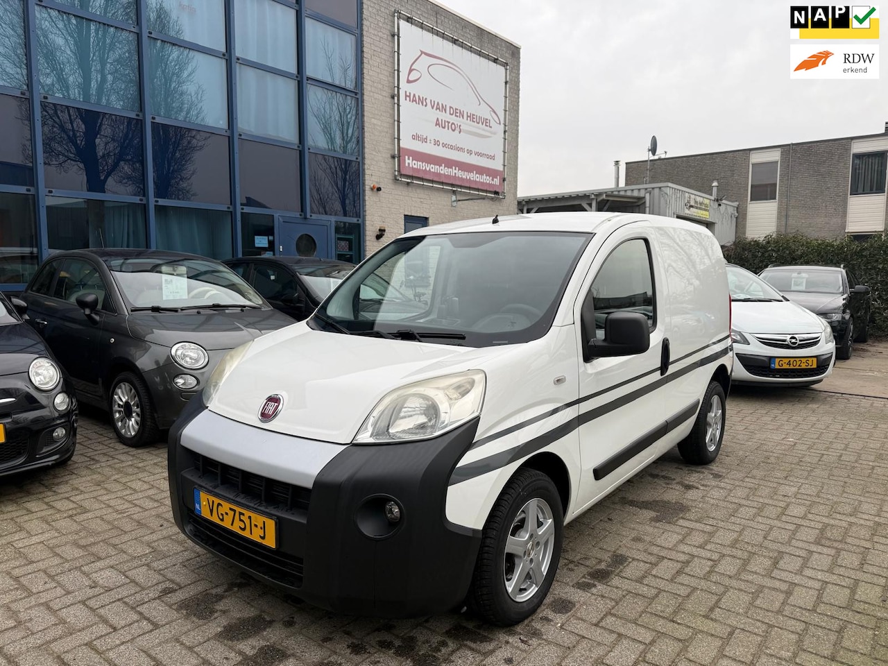 Fiat Fiorino - 1.3 MJ SX BTW, Airco, APK 01/27, TREKHAAK - AutoWereld.nl