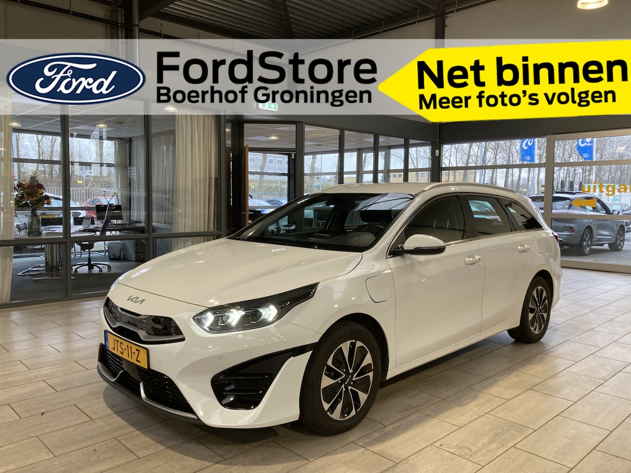 Kia Cee'd Sportswagon - Ceed 1.6 GDI PHEV DynamicPlusLine | Adapt. Cruise | Camera | El. a. klep | Stoelverw. | St - AutoWereld.nl