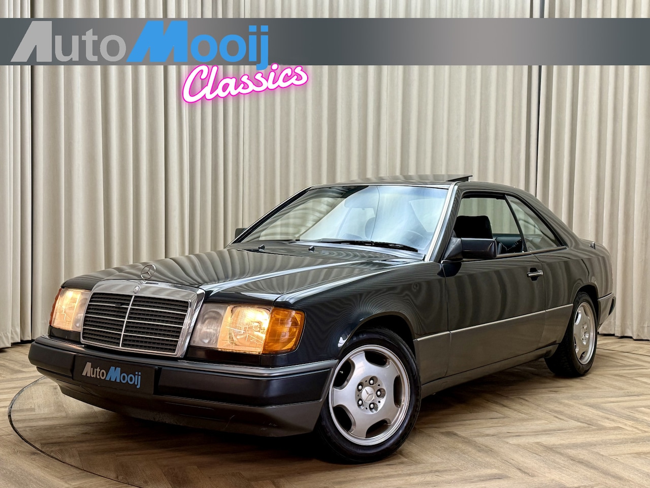 Mercedes-Benz 200-500 (W124) - 230 CE Origineel Belgisch Geleverd / Schuif/Kanteldak / Leder / Blaupunkt / 16'' LMV - AutoWereld.nl