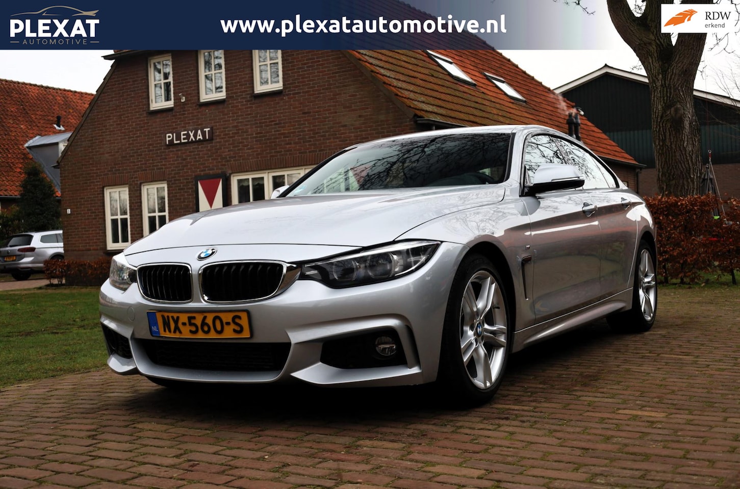 BMW 4-serie Gran Coupé - 418i Executive Aut. | Facelift | M-Pakket | Sportstoelen | Alcantara | Navigatie | Orig. N - AutoWereld.nl