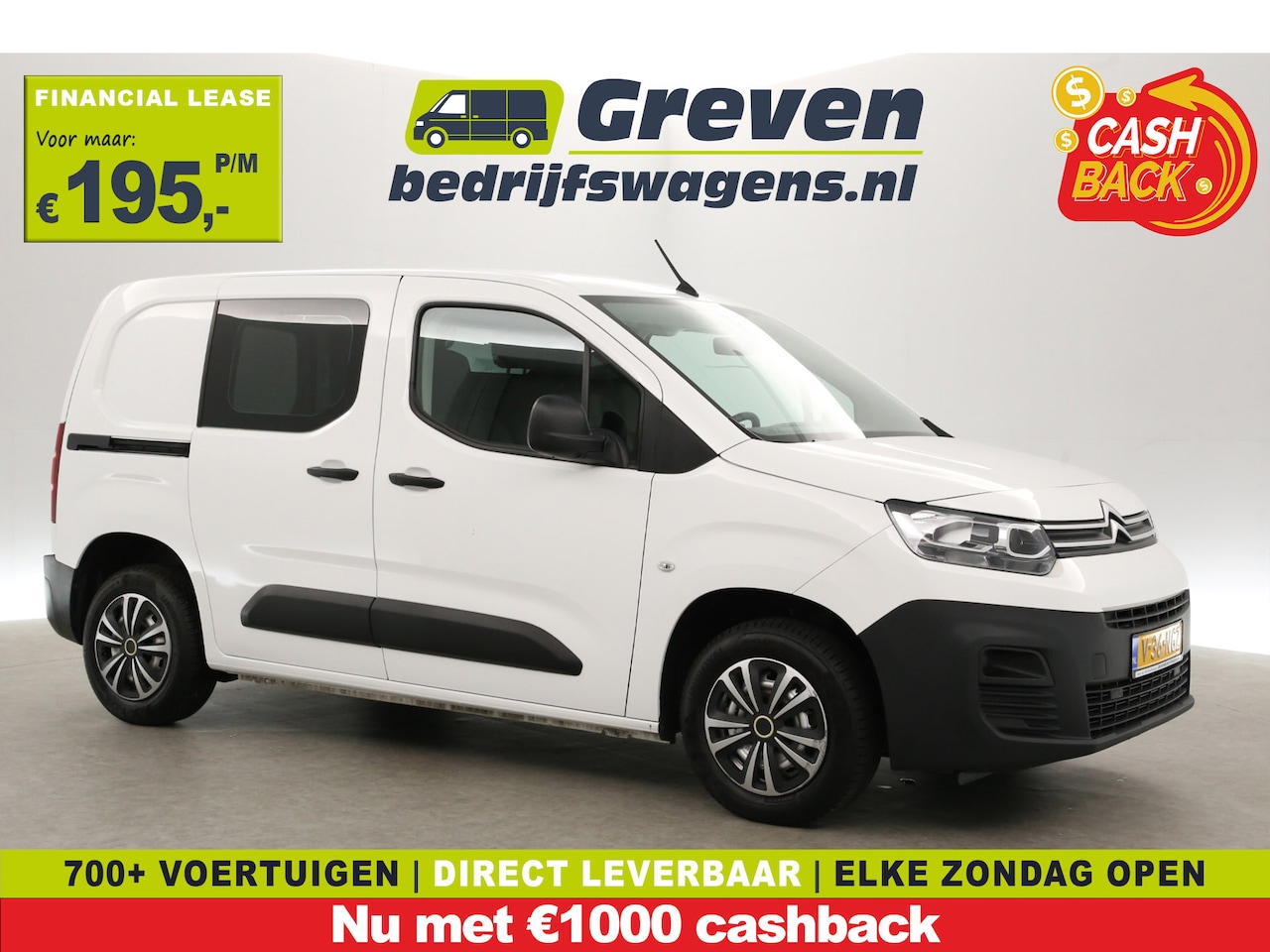 Citroën Berlingo - 1.2 PureTech | Euro6 | 111PK | Benzine | Airco | Cruise | Parkeersens. - AutoWereld.nl