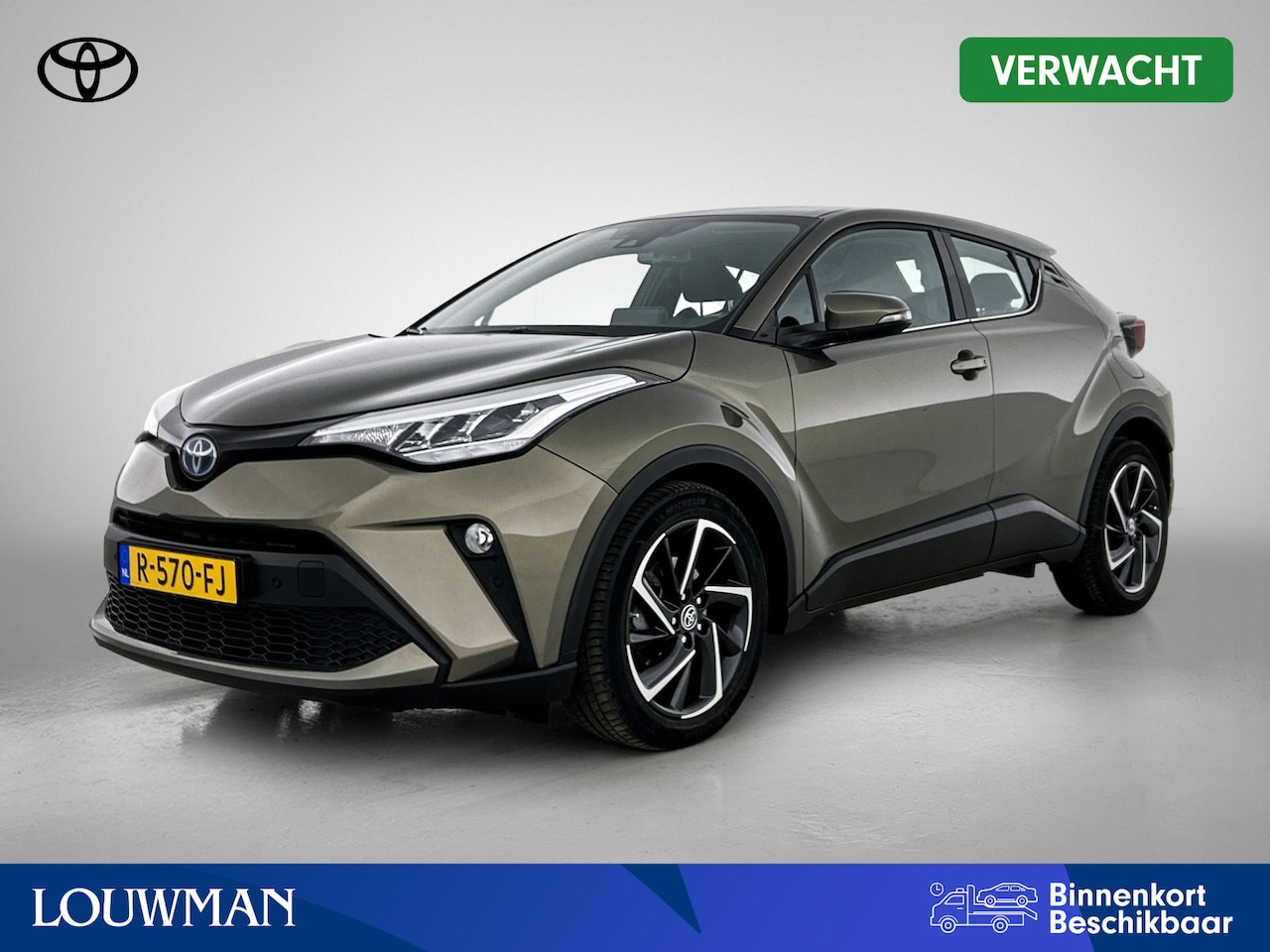 Toyota C-HR - 1.8 Hybrid Dynamic | Unieke Kleur | Facelift Model | Navigatie | Radar Cruise Control | Cl - AutoWereld.nl