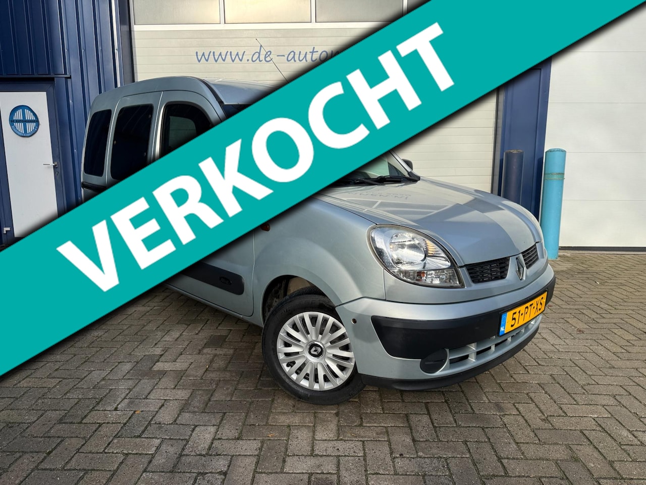 Renault Kangoo - 1.6-16V Alizé / AIRCO / 2x SCHUIFDEUR + KLEP / APK 08-2026 - AutoWereld.nl