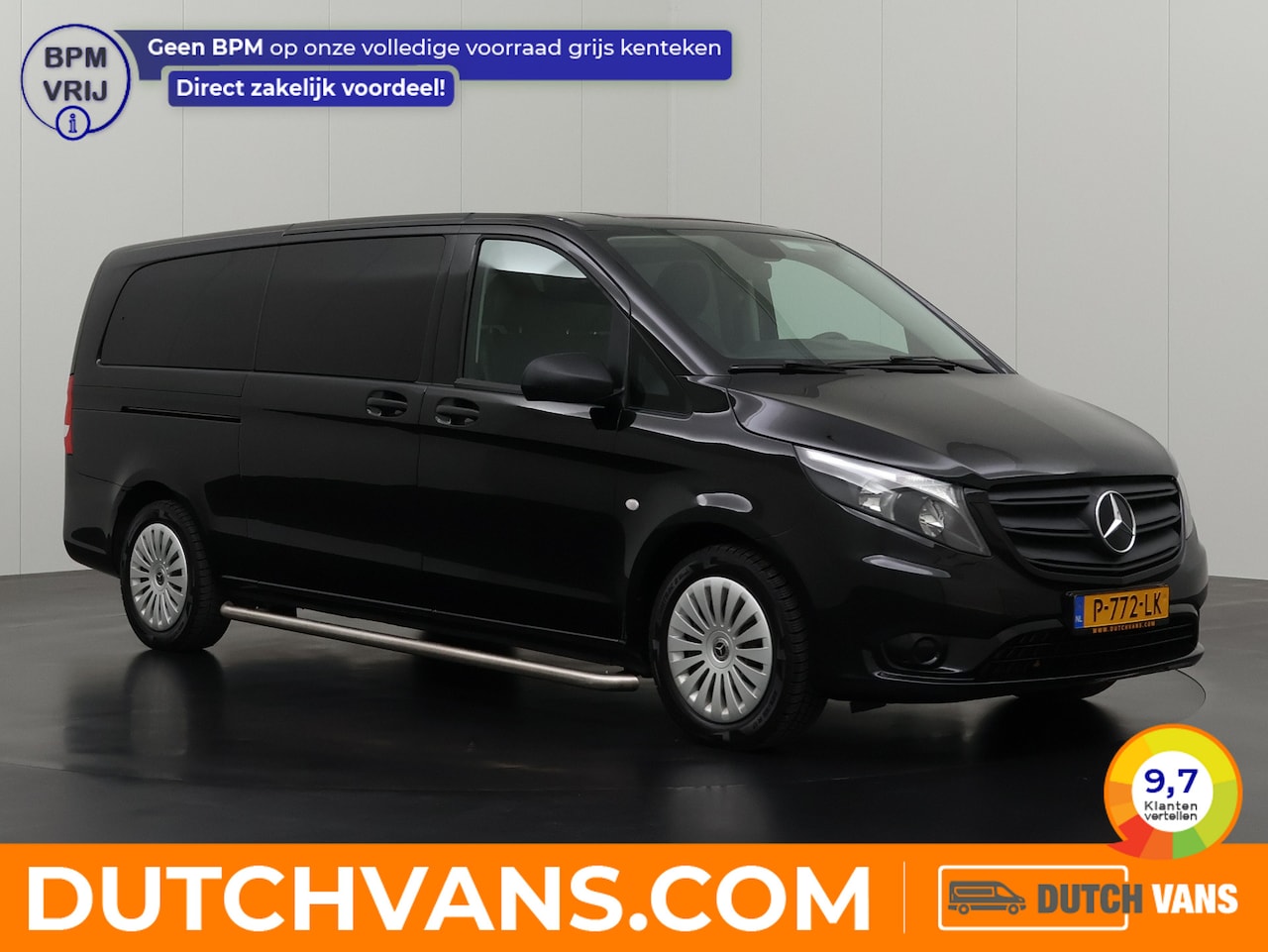 Mercedes-Benz Vito - 9G-Tronic Automaat XXL 9-Persoons | Personenbus | Prijs incl BTW en BPM € 43.995,-- | Lede - AutoWereld.nl