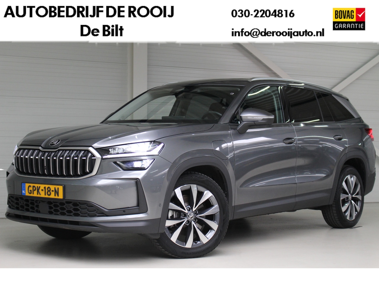 Skoda Kodiaq - 1.5 TSI PHEV Business Edition Panoramadak | Leder | Stoelverwarming | 360 camera - AutoWereld.nl