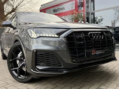 Audi Q7 - 55 TFSI-e QUATTRO * S-LINE * PANODAK/ RADAR/ 22 INCH/ 360 CAM/ LUCHTVERING