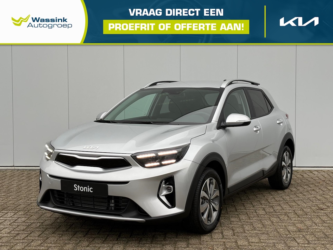 Kia Stonic - 1.0 T-GDi MHEV 100pk DynamicPlusLine | Stoel- en Stuurverwarming | Keyless | Camera | Crui - AutoWereld.nl