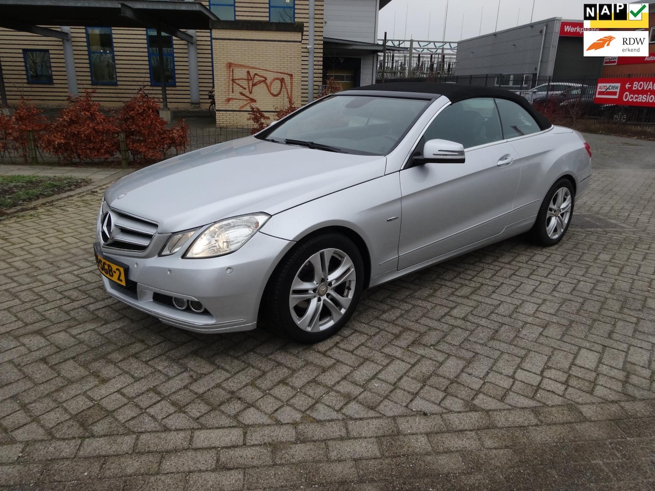 Mercedes-Benz E-klasse Cabrio - 200 CGI Avantgarde/Airco/Navi/Cruise/N.a.p - AutoWereld.nl