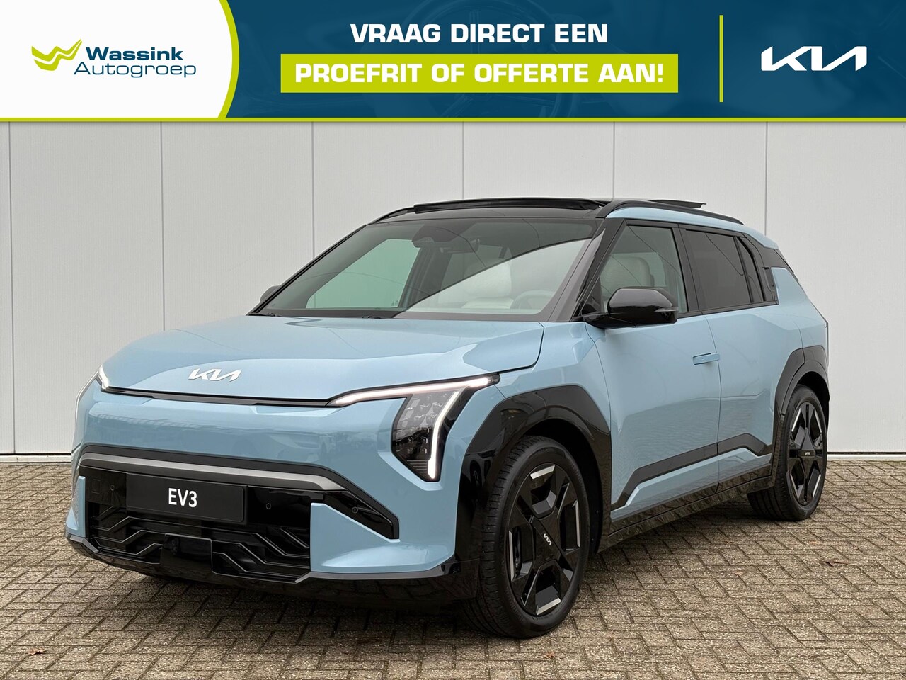 Kia EV3 - 81,4 kWh 204pk GT-Line | Schuif- Kanteldak | Stoel- en Stuurverwarming | Harman/Kardon | C - AutoWereld.nl