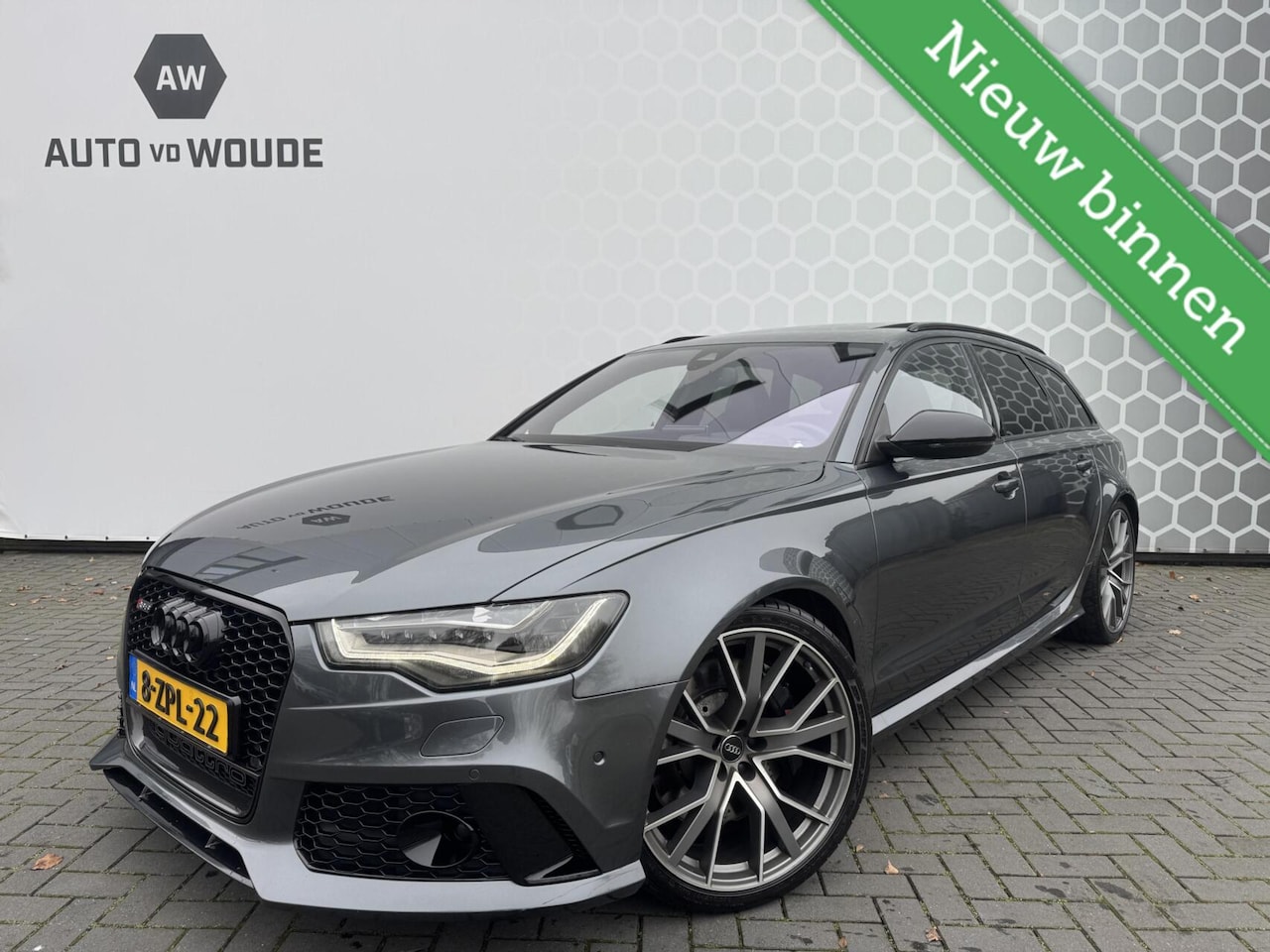 Audi RS6 - Avant 4.0 TFSI RS6 quattro Pro Line Plus B&O Pano - AutoWereld.nl