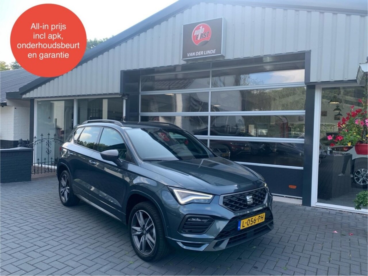 SEAT Ateca - 1.5 TSI FR Business Intense. Automaat,Cruise control,Trekhaak, All-in prijs incl afleverbe - AutoWereld.nl