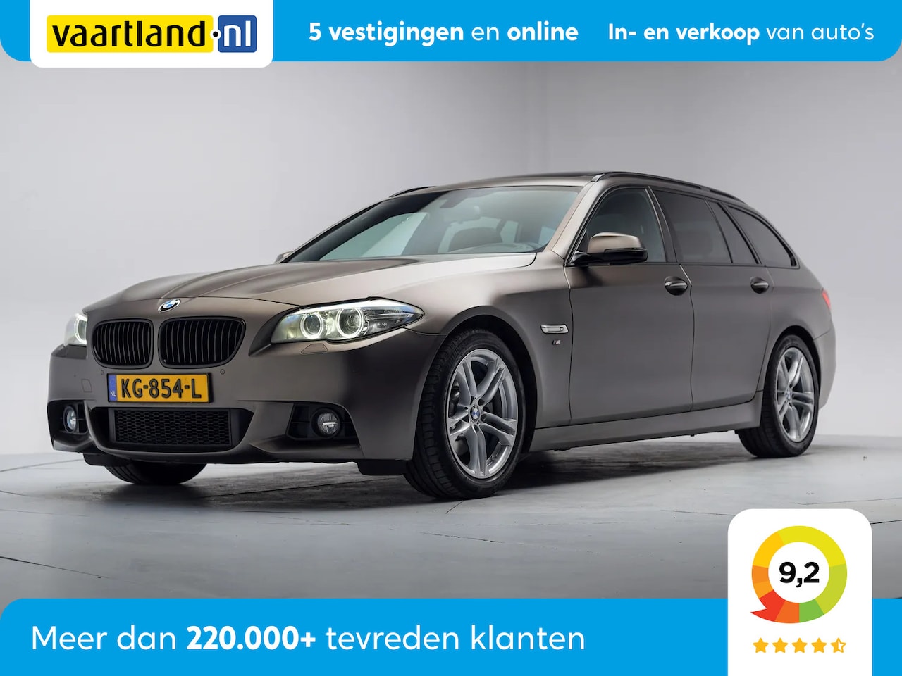 BMW 5-serie Touring - 520i M Sport Edition Aut. [ panorama leder navi prof. ] - AutoWereld.nl