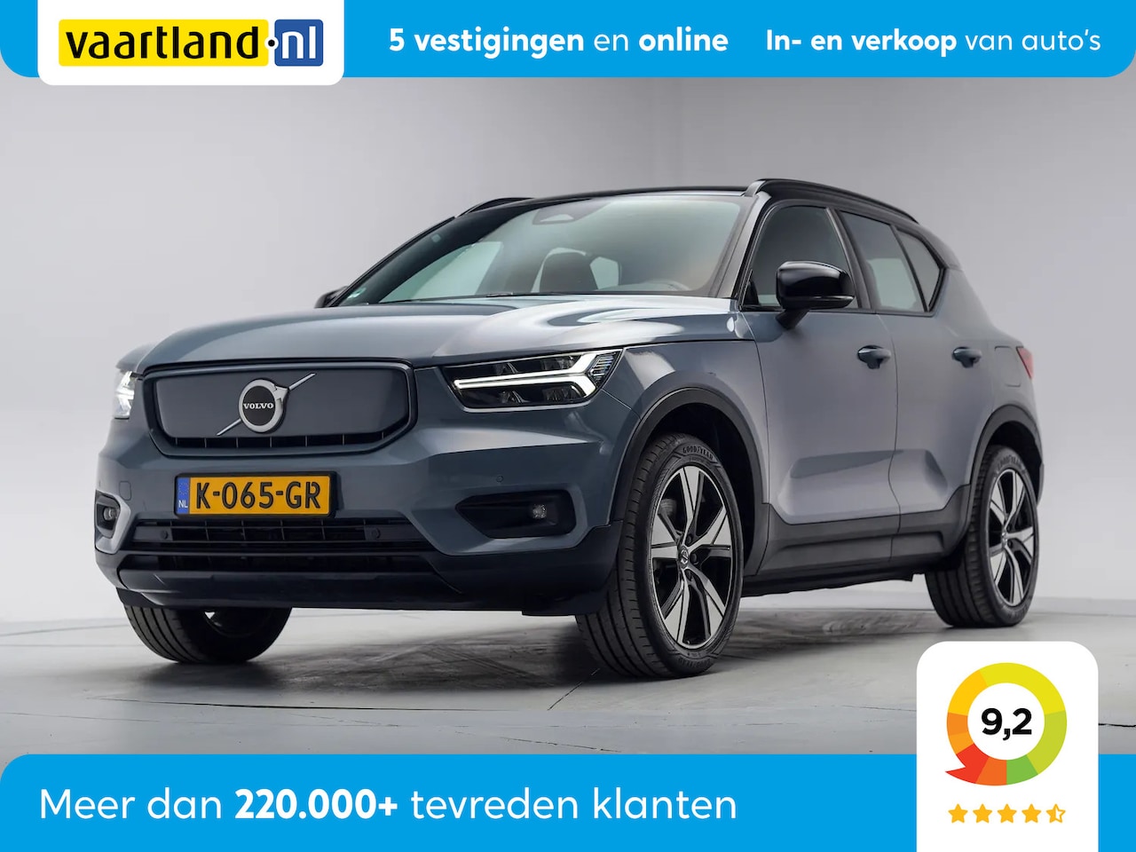 Volvo XC40 - Recharge P8 AWD R-Design 3-Fase [ Adapt.cuise Camera Stoelverwarming ] - AutoWereld.nl