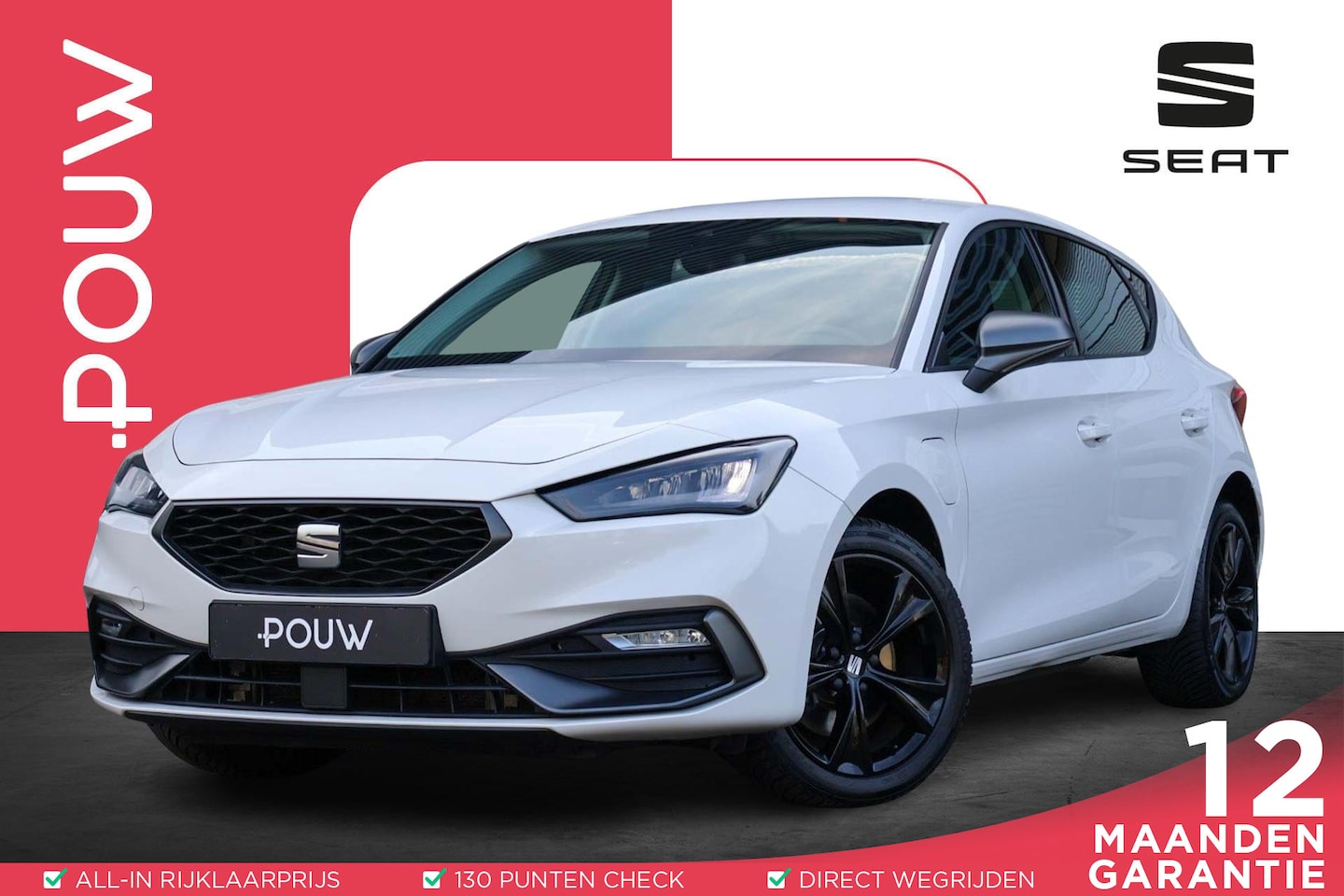 SEAT Leon - 1.4 TSI eHybrid 204pk PHEV FR Business Intense | SoH 91% | RIJKLAAR | Navigatie | Apple Ca - AutoWereld.nl