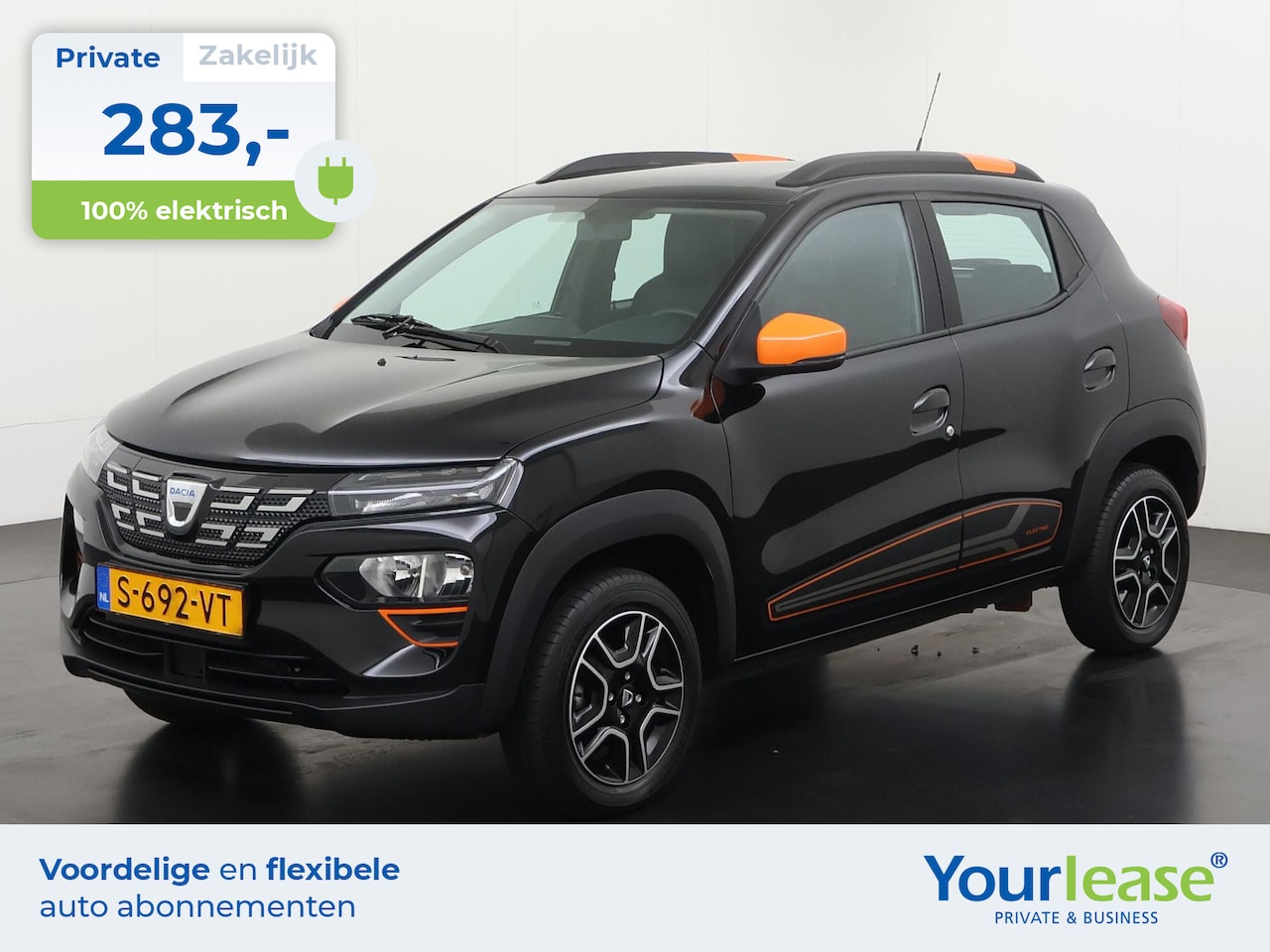 Dacia Spring - Comfort Plus 27 kWh | All-in 283,- Private Lease | Direct uit voorraad - AutoWereld.nl