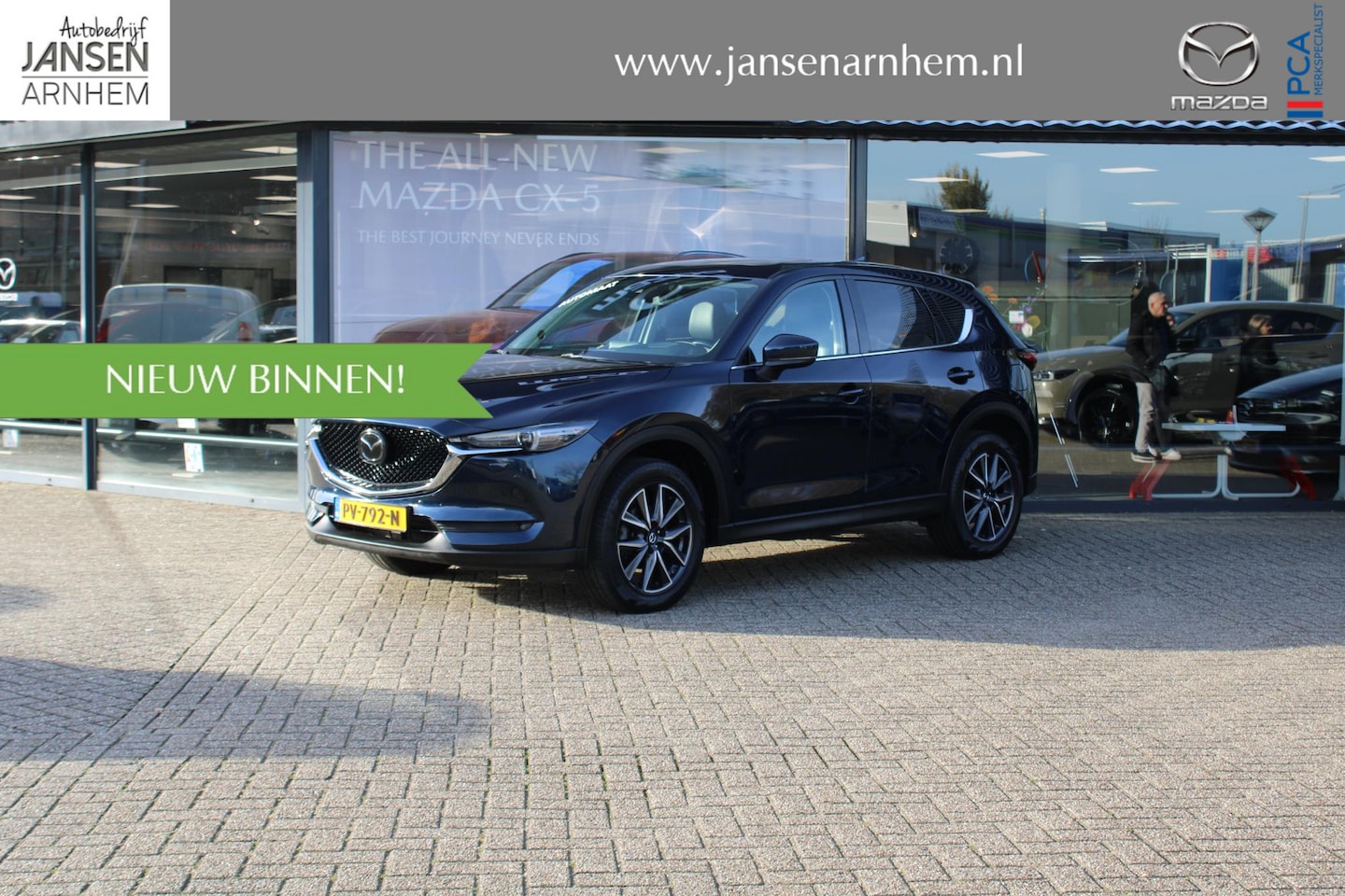 Mazda CX-5 - 2.5 SkyActiv-G 192 GT-M 4WD 2.5 SkyActiv-G 192 GT-M 4WD , Automaat, Trekhaak, Leder, Schuif-/kanteldak, Bose, Navi, Ad - AutoWereld.nl