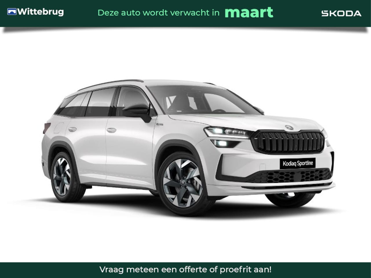 Skoda Kodiaq - 1.5 TSI PHEV Sportline Business / Comfortpakket / Trekhaak / Winterpakket / Schuif kantel - AutoWereld.nl